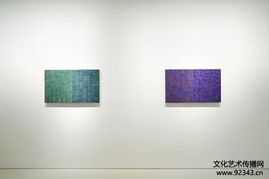 麦克阿瑟·比尼恩（McArthur   Binion）个展现场