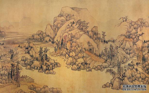 诗中有画画中诗：黄公望题画诗（图）