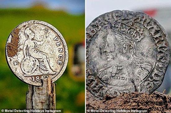 英国掀起寻宝热潮 古罗马硬币成抢手货